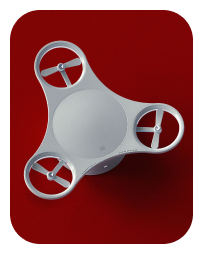 Overhead view of a SafeSky Nexus airframe